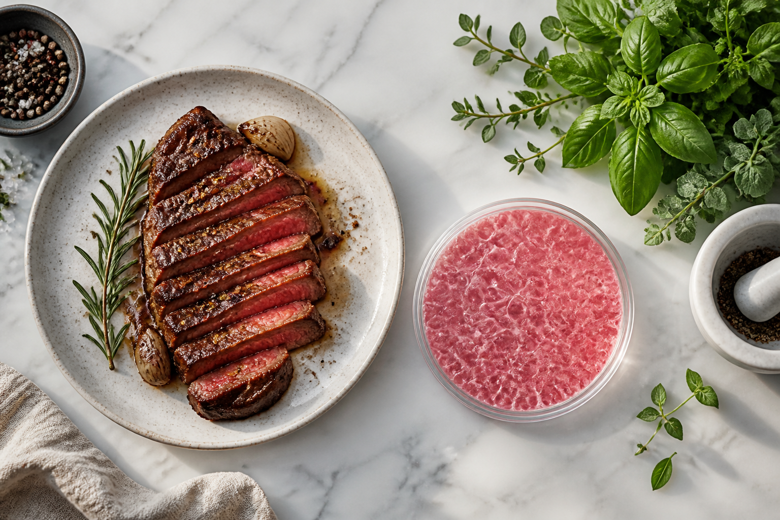 Qué es la carne cultivada: definición, tipos y estado actual