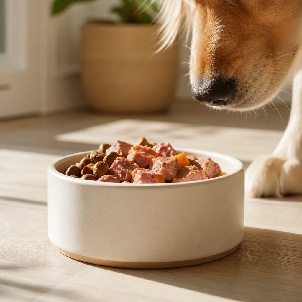 Comida para mascotas cultivada